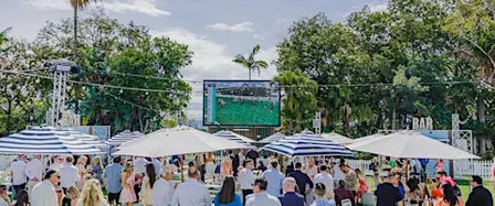 Melbourne Cup on The Lawn at Garden Kitchen & Bar