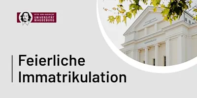 Immatrikulationsfeier 2026