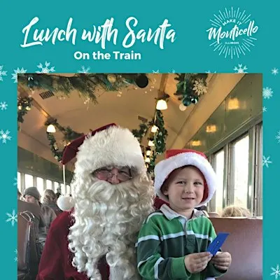 Lunch with Santa on the Train by Make it Monticello