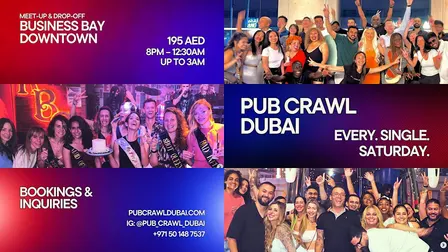 Pub Crawls in Dubai: Nightlife Tours