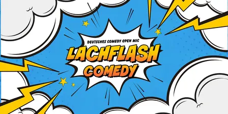 Lachflash Comedy Open Mic – Dein Sonntag @TheComedyPub endet mit Lachen