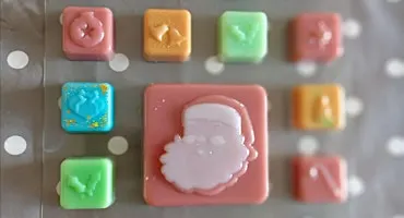 Make your own wax melt advent calendar with festive treats- Darlington