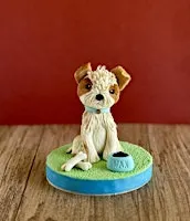 Fondant Dog Cake Topper