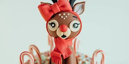 Reindeer Fondant Topper Class
