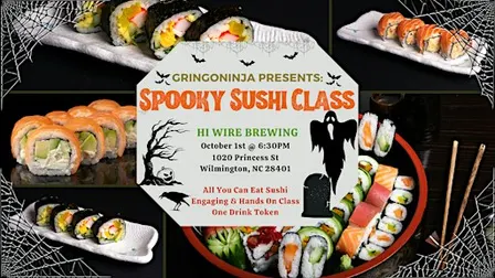 Spooky Sushi Class