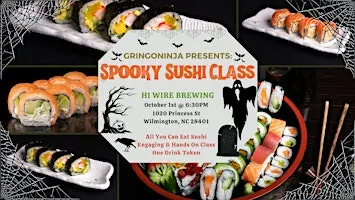 Spooky Sushi Class