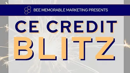 3rd Annual Fall CE Credit Blitz