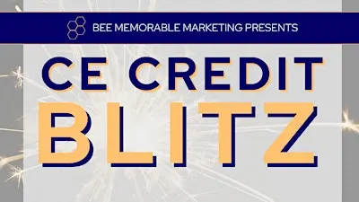 3rd Annual Fall CE Credit Blitz