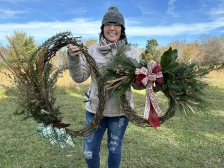 Fresh, Foraged Wreath-Making Workshop