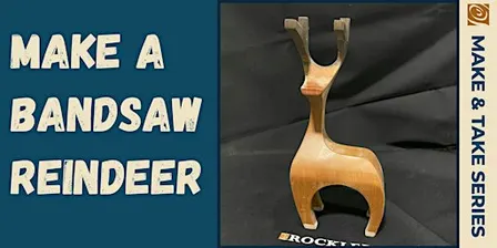 Make a Bandsaw Reindeer