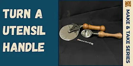 Turn a Handle for a Pizza Cutter, Ice Cream Scoop or other kitchen tools