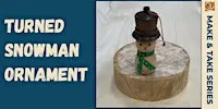 Turned Snowman Ornament