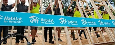 Ivy League Volunteer Day with Habitat for Humanity!