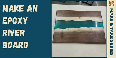 Epoxy River Charcuterie Board