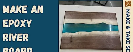 Epoxy River Charcuterie Board