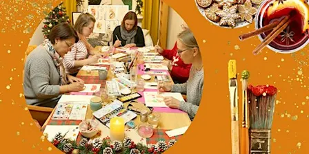 Zauberhafte Weihnachtsmotive in Aquarell – ein kreativer Sonntagnachmittag