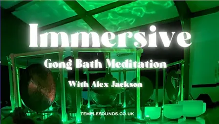 Gong Bath Meditation at Cornelly Community Centre with Alex Jackson