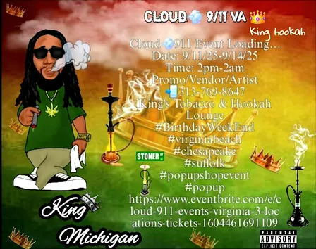 Cloud 9/11 Events Chesapeake Virginia 1of 3 Locations