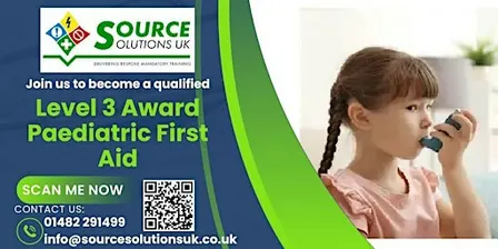 Level 3 Award in Paediatric First Aid - 2 Day (12 Hours) - £174