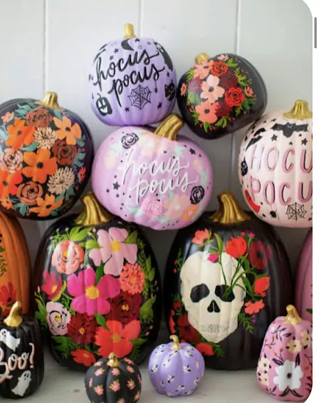 Spooky Pumpkins Paint and Sip