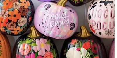 Spooky Pumpkins Paint and Sip