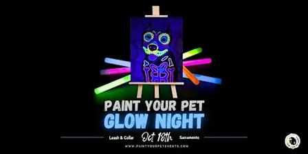 Blacklight Paint Your Pet @ Woofboard (South Bay)