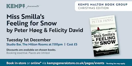 Book Club - (Christmas Social) Miss Smilla's Feeling For Snow