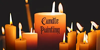 Paint Your Own Halloween Candles