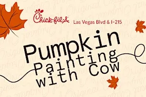 Pumpkin Painting with Cow!