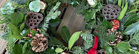 Christmas Wreath Making Workshop - Morning session