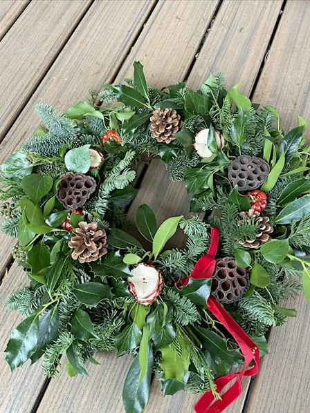 Christmas Wreath Making Workshop - Morning session