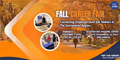 SacJobs Fall Career Fair (In Person)