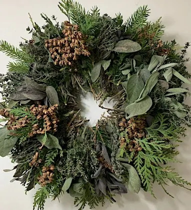 Handbuilding Christmas Wreaths