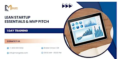 Lean Startup Essentials & MVP Pitch – 1 Day Training in Broken Arrow | OK