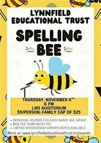 Lynnfield Educational Trust Spelling Bee 2026