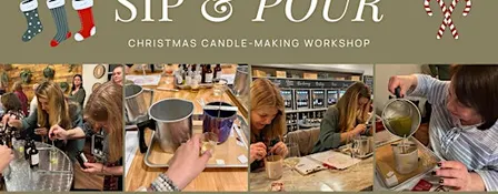 Pour Your Own Holiday Candle at Uva Wine Bar