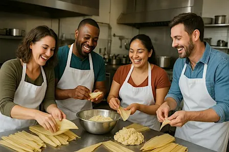 Tamale Time: A Hands-On Workshop at Sauté