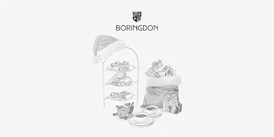 Festive Afternoon Tea with Father Christmas at Boringdon Hall Hotel
