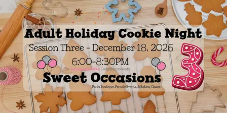 Adult Holiday Cookie Night- Session 3