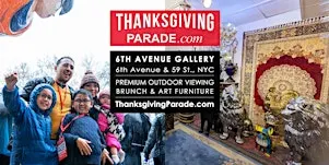 NYC Thanksgiving Day Parade Viewing Brunch 6TH AVENUE ART GALLERY 2026