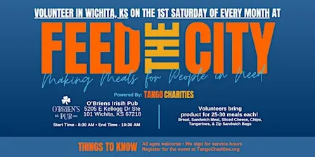 Feed The City Wichita: Making Meals for People In Need