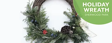 DIY Seasonal Wreath | Workshop | Salisbury Greenhouse Bay 1 | Sherwood Park