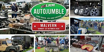 Land Rover, 4x4 and Vintage Autojumble Malvern 25 October 2026 - Trade