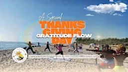 Annual Thanksgiving Beach Yoga Gratitude Flow on Fort Lauderdale Beach