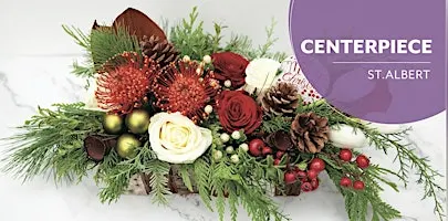 DIY Holiday Centrepiece | Workshop | Enjoy Centre | St. Albert