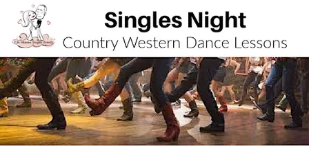 Singles Wine/Cheese Mingle + Country Western Dance Lesson Huntington