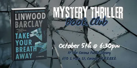 Book Club Discussion: Take Your Breath Away by Linwood Barclay
