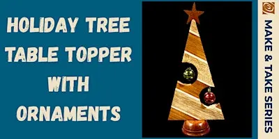 Wooden Tree: A Holiday Center Piece