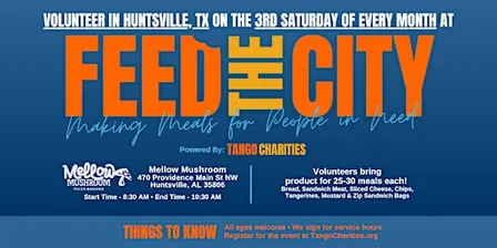 Feed The City Huntsville: Making Meals for People In Need