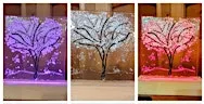 Fused Glass Beginner's Colorful Tree Workshop- Walled Lake